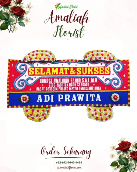Papan Bunga Ucapan Selamat Jonggol